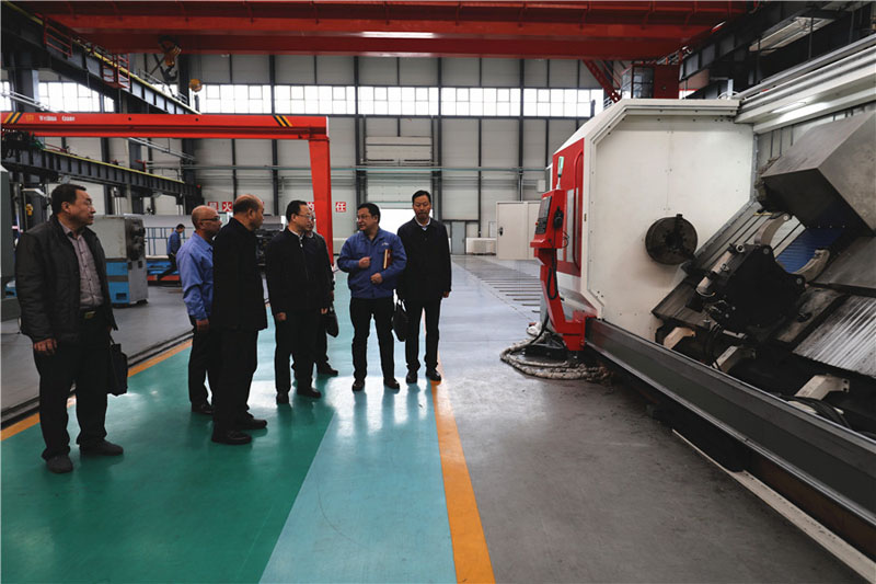 天水市委領(lǐng)導(dǎo)調(diào)研星火機(jī)床公司人才工作 天水市委領(lǐng)導(dǎo)調(diào)研星火機(jī)床公司人才工作