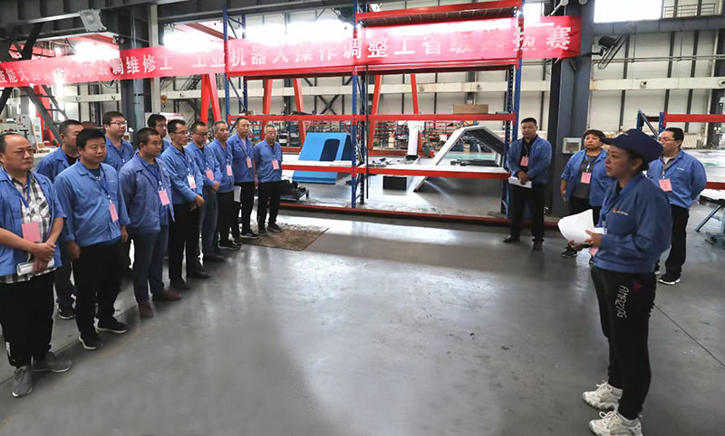 第七屆全國(guó)職工職業(yè)技能大賽甘肅省選拔賽在星火機(jī)床公司舉行