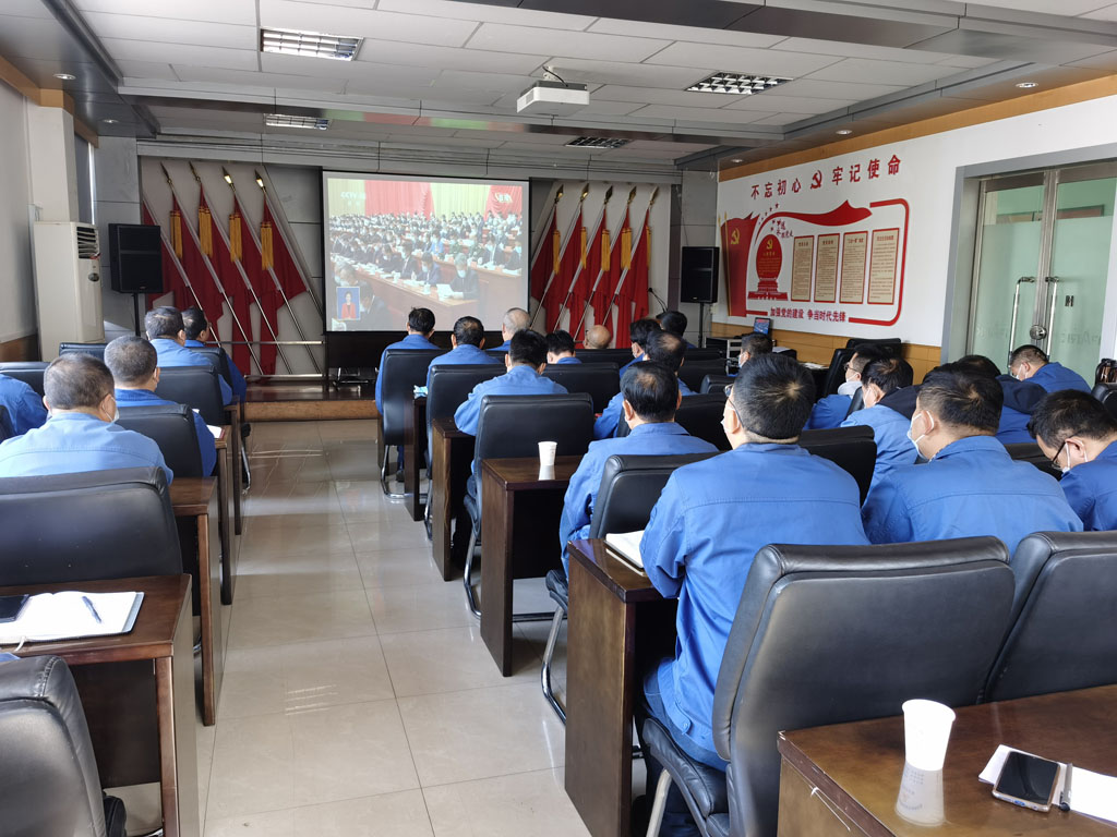 星火機床公司黨委組織集中收看中國共產(chǎn)黨第二十次全國代表大會開幕盛況 星火機床公司黨委組織集中收看中國共產(chǎn)黨第二十次全國代表大會開幕盛況