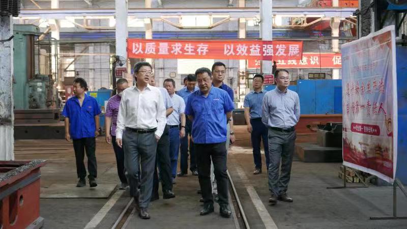 中信證券、嘉源律師事務(wù)所及大信會計師事務(wù)所一行領(lǐng)導(dǎo)來星火機床公司調(diào)研考察
