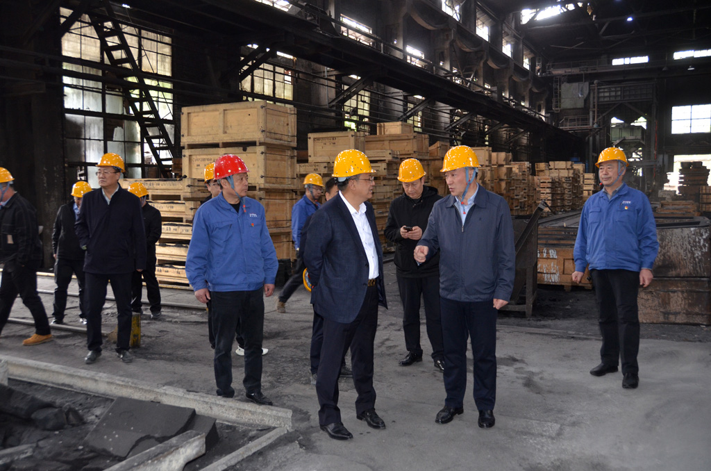 西部重工董事長孔祥銳來星火公司考察