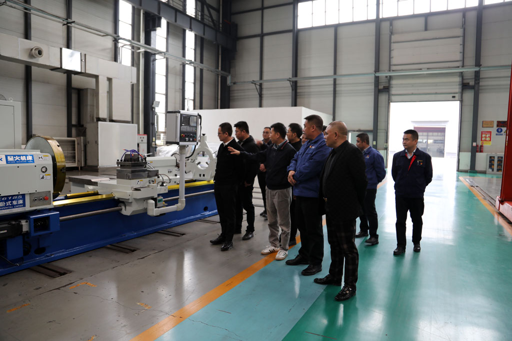 中國能源建設集團投資有限公司考察組到星火數(shù)控公司考察 中國能源建設集團投資有限公司考察組到星火數(shù)控公司考察